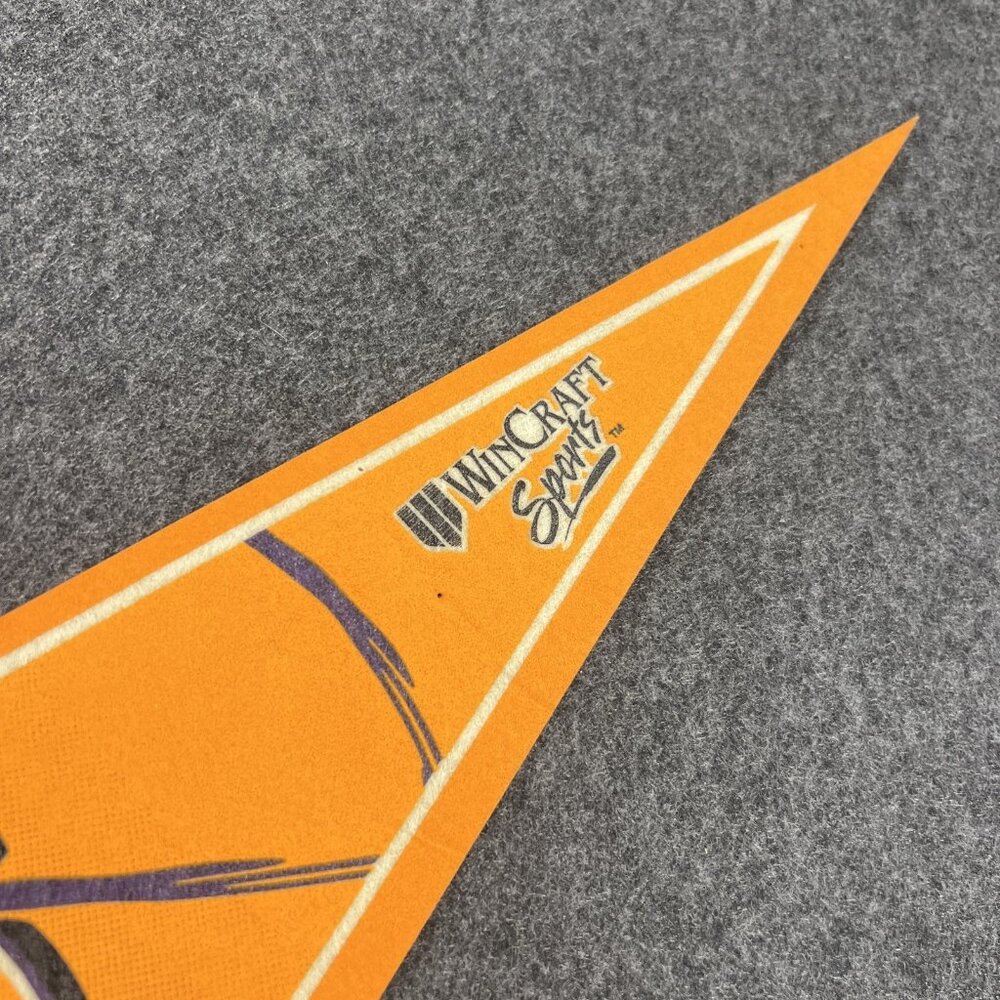 NBA Phoenix Suns Vintage Circa 1990s Style #6 Team Logo Basketball Pennant - Picture 4 of 11